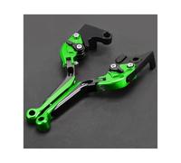 CRJIMX for VOGE for Valico DS525X 525DSX DSX525 2023 2024 Motorcycle Accessories Adjustable Folding Brake Clutch Levers(Green Black)
