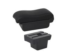 CRJIMX For VW For Caddy 5 2024 Car Armrest Box Car Armrest Box Storage Box Interior Retrofit(B2 black line 3USB)