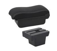 CRJIMX For VW For Caddy 5 2024 Car Armrest Box Storage Box Interior Details(A white line No USB)
