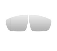 CRJIMX For VW For POLO 2010-2017 Car Front Left Right Side Wing Heated Mirror Glass Convex Lens Glasses(1 pair)