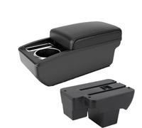 CRJIMX For VW For Polo Armrest Box For VW For Polo Car Armrest 2019 2020 2021 2022 2023 2024 Storage Box Retrofit Parts(A2 black line No USB)