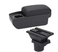 CRJIMX For VW UP Armrest Box For S&koda For Citigo For VW UP For Seat Mii Car Armrest Auto Storage Box Cup Holder(B2 Black line 6USB)