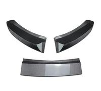 CRJIMX For X5 F15 For M-Sport MP 2014 2015 2016 2017 2018 Front Bumper Lip Spoiler Splitter Diffuser Bodykit(Carbon Fiber Look)