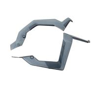 CRJIMX For XADV750 X-ADV 750 2025 Modification Winding Strip Wind Cutting Fixed Wind Wing Leg Shield Side Protection Windshield(Transparent Grey)