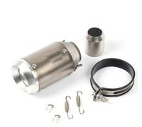 CRJIMX For Y&amaha FZ6 Etc For All Kinds Of Motorcycle 51mm Universal Slip On Motorcycle Exhaust Carbon Fiber Escape Muffler(TYPE-D)