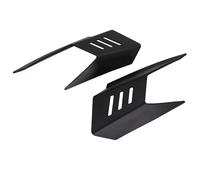 CRJIMX For Yamaha For Nmax 2024 Motorcycle Winglet Aerodynamic Wing Kit Spoiler Side Wings Accessories(BLACK)