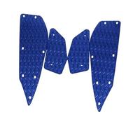 CRJIMX For Yamaha For XMAX 125 250 300 400 XMAX300 Motorcycle Footrest Footboard Footpads Foot Pedal Pads Foot Rest Plate(Blue)