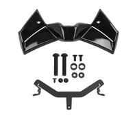 CRJIMX For Yamaha MT-09 MT 09 MT09 2024 2025 Motorcycle Front Spoiler Kit Downforce Naked Frontal Spoilers Winglet Aerodynamic Wing(Gloss Black)