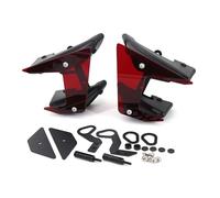 CRJIMX For Yamaha MT-09 MT09 MT 09 SP 2018 2019 2020 2017 Motorcycle Parts Side Downforce Naked Spoilers Fixed Winglet Fairing Wing(RED)
