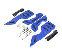 CRJIMX For YAMAHA NMAX155 Nmax155 Nmax155 2020-2024 Footrest Foot Pedal Footboard Foot Plate Motorcycle Accessories(Blue)
