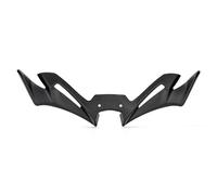CRJIMX For YAMAHA R3 R25 2019-2023 Front Fairing Winglets Cover Aerodynamic Carbon Fiber Protection Guards Motorcycle Accessories(BLACK)