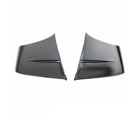 CRJIMX For Yamaha R3 R25 Motorcycle Universal Winglet Aerodynamic Spoiler Wing Kit With Adhesive Motorcycle Decoration Sticker(Bright black)
