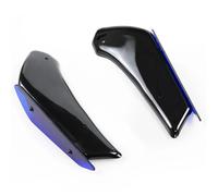CRJIMX For YAMAHA R6 R3 Motorcycle Fairing Part Aerodynamic Wing Kit Fixed Winglet Fairing Wing(Blue)