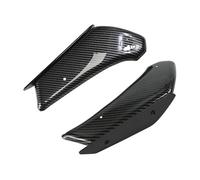 CRJIMX For YAMAHA R6 R3 Motorcycle Fairing Part Aerodynamic Wing Kit Fixed Winglet Fairing Wing(Carbon black)