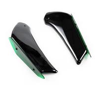 CRJIMX For YAMAHA R6 R3 Motorcycle Fairing Part Aerodynamic Wing Kit Fixed Winglet Fairing Wing(Green)