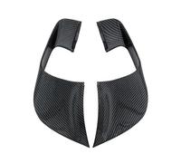 CRJIMX For YAMAHA R7 YZF YZFR7 2021 2022 2023 1pair Fixed Wind Wing Motorcycle Aerodynamic Fairing Matte Black Accessories(Carbon paint Gloss)
