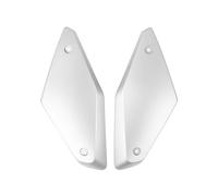 CRJIMX Frame Side Panels For CB650R 2019 2020 2021 2022 2023 CBR650R Motorcycle Air Intake Ram Cover Gas Tank Cap Shell Protector(Silver)