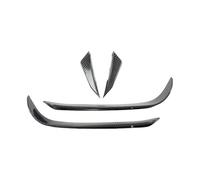 CRJIMX Front Bumper Aero Spoiler Kit Side Canard Wings For VW For Golf MK7 GTI R 2013-2016 Car Exterior Accessory(Carbon Look)