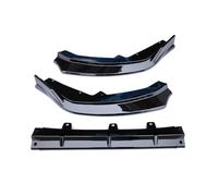 CRJIMX Front Bumper Lip For Nissan For Sentra For Sylphy 2023 2024 Spoiler Splitter Body Kit Diffuser Protector Guard(Glossy black)