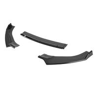 CRJIMX Front Bumper Lip For VW For Golf MK7 .5 GTI GTD R For R-Line 2012-2020 Splitter Spoiler Car Body Kit Glossy Black