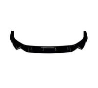 CRJIMX Front Bumper Lip Spoiler For A5 For Sline S5 8W6 2021 2022 2023 2024 Chin Splitter Protector Cover Cars Accessories(Glossy black)