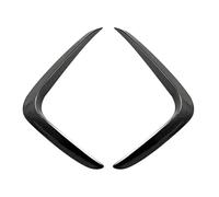 CRJIMX Front Bumper Spoiler Fog Lamp Cover Air Knife Splitter Body Kit For X3 X4 G01 G02 For M-Sport 2018 2019 2020 2021(Carbon Look)