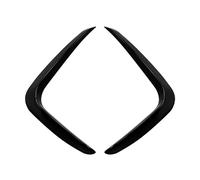 CRJIMX Front Bumper Spoiler Fog Lamp Cover Air Knife Splitter Body Kit For X3 X4 G01 G02 For M-Sport 2018 2019 2020 2021(Glossy black)