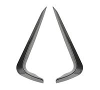 CRJIMX Front Bumper Spoiler Fog Lamp Grill Cover Air Knife Splitter Body Kit For 3 Series E90 E91 LCI For M-Sport 2009 2010 2011 2012(Carbon Look)