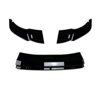 CRJIMX Front Bumper Spoiler Lip For VW For Tiguan For Rline 2012-2023 Car Accessories Parts Splitter Guard Protector(Glossy black)