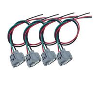 CRJIMX Front Turn Signal Light Bulb Socket Wire Plug 9007560060 For Toyota For Corolla For 4Runner For Camry For Tacoma For Highlander For Sequoia(4 PCS Plugs)
