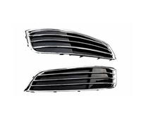 CRJIMX Left Right Fog Lamp Grill 4H0807679 4H0807680 For A8 D4 2010 2011 2012 2013 2014 Car Front Fog Light Grille Cover