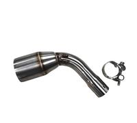 CRJIMX Motocycle Exhaust Muffler Front Pipe For Benelli For Tnt 125 For Tnt 135 For Tnt 125 135 Motorcycle Full System Exhaust Tube(Style A)