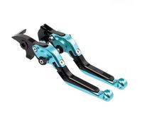 CRJIMX Motorcycle Accessories Adjustable Brake Clutch Levers Handle For Y&amaha MT-07 MT07 2014 2015 2016 2017 2018 2019 2020 2021 Clutch(Cyan)
