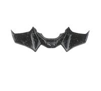 CRJIMX Motorcycle Accessories Black Naked Front Downforce Spoiler Winglet Aerodynamic Wing Kit Spoiler For YAMAHA MT 07 2021 2022 2023(Forging Texture)