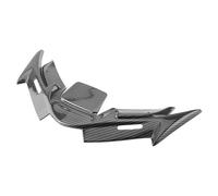 CRJIMX Motorcycle Beak Nose Extension Cover Spoiler Front Winglets Fairing Aerodynamic Wing For YAMAHA YZF R15M R15 V4 YZF-R15 2021-2025(Carbon)