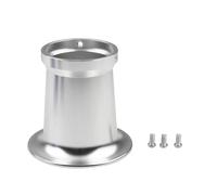 CRJIMX Motorcycle Carburetor Interface Air Filter Cup Horn Wind Cup 50mm For Keihi PWK For KOSO OKO PE 21 24 26 28 30mm ATV Motocross(Silver,A)