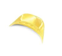 CRJIMX Motorcycle Ducktail Rear Grab Holder ABS Plastic Fairing Rear Spoiler For Vespa For Sprint For Primavera 50 125 150 2013-2024(Yellow)