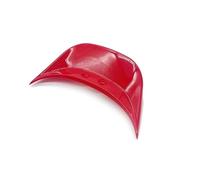 CRJIMX Motorcycle Ducktail Rear Grab Holder ABS Plastic Fairing Rear Spoiler For Vespa For Sprint For Primavera 50 125 150 2013-2024(RED)