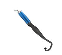 CRJIMX Motorcycle Engine Parts Exhaust Full System Muffler Silencer Contact Pipe For 2 Stroke 43cc 47cc 49cc Dirt Pocket Bike(Blue)
