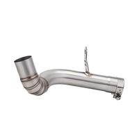 CRJIMX Motorcycle Exhaust Escape Front Mid Connecting Link Pipe Muffler Modification Accessories For VOGE 900DS 900 DS DS900X DS900 X 2024 2025(Style A)