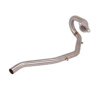 CRJIMX Motorcycle Exhaust Escape Modified Front Link Pipe Connect Moto Muffler Tube Slip On For Y&amaha For Tricker XG250 XG 250 Accessories