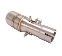CRJIMX Motorcycle Exhaust Escape Modify Mid Link Pipe Connection 51mm Moto Muffler Slip On For ADV350 ADV 350 ADV-350 2020 2021 2022