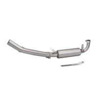 CRJIMX Motorcycle Exhaust Escape Systems Side Row Slip On Middle Link Pipe 51mm Muffler For Aprilia GPR250R GPR250S GPR250 2021 2022 2023 2024