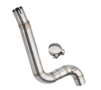 CRJIMX Motorcycle Exhaust Middle Link Pipe Connect Tube Slip On For Benelli 302 BN302 For Tornado 302R Modification Accessories
