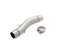 CRJIMX Motorcycle Exhaust Middle Link Pipe Muffler Connection Tube Slip On For Ducati For Scrambler 800 2015-2020 For Monster 797 2017-2020