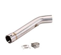 CRJIMX Motorcycle Exhaust Muffler Middle Link Pipe Connect Slip On Connector For B&MW F750 F850 F 750 850 GS ADV F750GS F850GS 2018-2021(Style B)