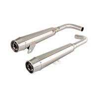CRJIMX Motorcycle Exhaust Muffler System For Triumph For Bonneville For Bobber 1200 2017-2023 For Bobber 1200 Speedmaster 2021 2022 2023