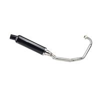 CRJIMX Motorcycle Exhaust Pipe Muffler Full System Escape For CBF125 CBF150 CBF125 150 Modification Accessories(BLACK)