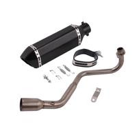 CRJIMX Motorcycle Exhaust System Escape Front Link Pipe With Muffler DB Killer For GROM MSX125 MSX-125 MSX 125 SF 2013-2020 2021(Style D)