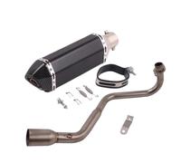 CRJIMX Motorcycle Exhaust System Escape Front Link Pipe With Muffler DB Killer For GROM MSX125 MSX-125 MSX 125 SF 2013-2020 2021(Style B)